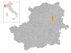 Map - IT - Torino - Municipality code 1217